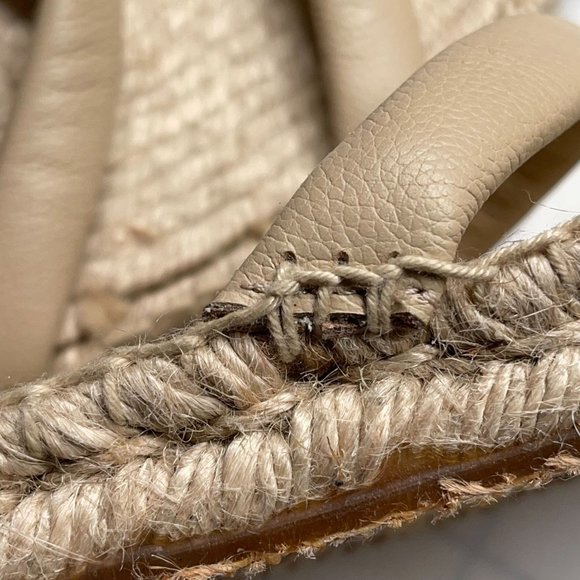 Everlane SIZE 10 Traditional Leather Espadrille Sandal (Made in Alicante, Spain) - Picture 3 of 5